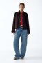 Corduroy-collar jacket - 3