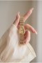 3-Piece Women's Steel Watch Set Gold & Burgundy Color Vintage Women's Wristwatch Old Money Elegant Stylish Luxury Premium |   Limited Edition 2026 - 3
