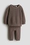 2-piece cotton knit set - 3