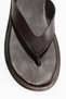 Leather flip-flops