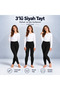 |   Young Girls Thermal Winter Leggings Cotton Black (3 Pieces) - 4