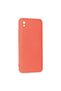 غلاف هاتف Xiaomi Redmi 9a مصنوع من السيليكون المخملي الداخلي - برتقالي - 3