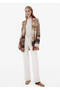 Relax Fit Openwork Detail Color Gradient Cardigan - 2