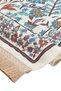 Green Ivy Pattern Velvet Prayer Rug - 3