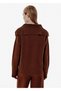 Rib Detail Brown Cashmere Knitwear - 5