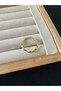 Gold Basic Jointed Ring - 3