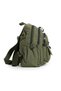 Small Size 32 cm Lightweight Waterproof Parachute Fabric Multi-Compartment Daily Women's Backpack Green 8317A - 4