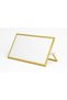 Desktop whiteboard with metal frame, writable سبورة مكتبية بإطار معدني قابلة للكتابة - 3