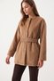 Fox Belted Coat 202726 - Camel