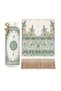 Green Palace Pattern Velvet Prayer Rug