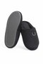 Men's Suede Textured House Slippers Closed Toe Open Back Soft Plush Winter Comfortable Slippers - 4