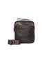 Genuine Leather Men's Shoulder Bag with Strap