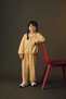 Hooded Tracksuit Set Yellow - 2