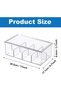 Tea Bag Organizer with Lid Stackable 8 Compartment Tea Organizer - 2