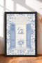 6 Piece Cat, Tile and Sardine Framed Painting Set Italy Posters Wall Decor Sixit25 - 2