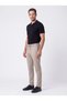 Stone Color Slim Fit Jogger Sports Pants with Side Pockets - 2