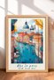 6 Piece Bella Italia Framed Painting Set Italy Posters Living Room Kitchen Gallery Wall Sixmx16 - 4