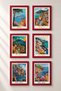 6 Piece Naples and Amalfi Coast Framed Art Set Italy Posters Wall Decor Sixit14