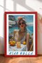 6 Piece Ciao Bella Portraits Framed Painting Set Italy Posters Wall Decor Sixit44 - 4