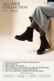 Women's Genuine Suede Lace-Up Zippered Boots Brown Thick Non-Slip Sole Orthopedic Winter Ankle Boots - 6