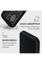 Phone Case Compatible with iPhone Air Hybrid 2-Layer Hard Shell + Silicone Protective Case -Scratch-Resistant Shockproof Cover. - 4