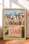 6 Piece Ciao Summer Bags Framed Painting Set Italy Posters Living Room Kitchen Gallery Wall Sixit30 - 2