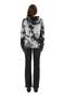 Women's Hooded Sweatshirt – Tie-Dye Patterned Wl382 - 6