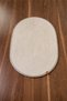 Cream-Colored Oval Jute Table Runner, Side Table, Tablecloth | Breakfast, Dinner Set | Decorative Table Runner 35x60 cm - 2