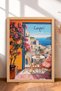 6 Piece Sea View from the Balcony Framed Painting Set Italy Posters Wall Decor Sixit19 - 5