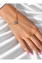Round Evil Eye Beaded Shahmeran - 2