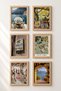 6 Piece a Summer in Amalfi Framed Painting Set Italy Posters Living Room Kitchen Gallery Wall Sixmx31