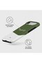 Phone Case Compatible with iPhone Air Hybrid 2-Layer Hard Shell + Silicone Protective Case -Scratch-Resistant Shockproof Cover. - 3