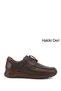 Men's Brown Lace-Up Genuine Leather Shoes