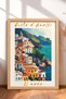 6 Piece Amalfi to Venice Framed Painting Set Italy Posters Wall Decor Sixmx19 - 5