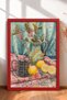 6 Piece Citrus Still Life Paintings Framed Art Set Italy Posters Wall Decor Sixit27 - 4