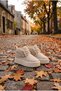 Livisng Women's Boots with Lace-Up and Fur Inside, Suede - 4