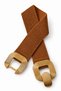 Women's Gold Buckle Wide Elastic Belt – Flexible Belt – Dress and Jacket Belt