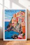 6 Piece Lemoncello and Beach Pleasure Framed Painting Set Italy Posters Wall Decor Sixmx12 - 2