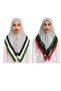 2 Pieces of 100/100 Santa Palestine Flag