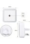 إضاءة ليلية LED من Xspring تُوصل بالحائط، مع مستشعر من الغسق إلى الفجر، 0.5 واط، إضاءة ليلية تعمل بالكهرباء - 5