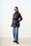 Women's Adjustable Waist Shiny Vest Black - 5