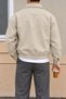 Men's Oversize Double-Way Zipper 100% Cotton Jacket – Comfortable Fit, Elastic, Daily and Casual Style - 4