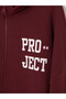 Two Mt Shop Quality Lcw Kids Burgundy Girls' Thick Zippered Sweatshirt - 3