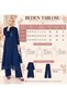 Seasonal Crystal Knitted Fabric and Chiffon Detailed Yüsra Set - 2