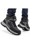 Children's Anti-Slip Sole Outdoor Boots Black-Smoked