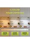 30cm Under Cabinet Lights with Digital Display,52 LED Rechargeable Motion Sensor Light Indoor,3 Colo - 3