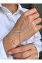 Modern Design Handheld Crossed Sequin Chain Stylish Şahmeran