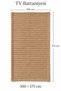 Nature - Welsoft Plush Striped Tv Blanket 100X175Cm - 6