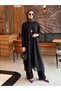 Seasonal Crystal Knitted Fabric and Chiffon Detailed Yüsra Set