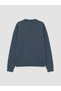 Two Mt Shop Quality Lcw Kids Navy Blue Printed Loose & Baggy Girls' Zippered Sweatshirt - 3